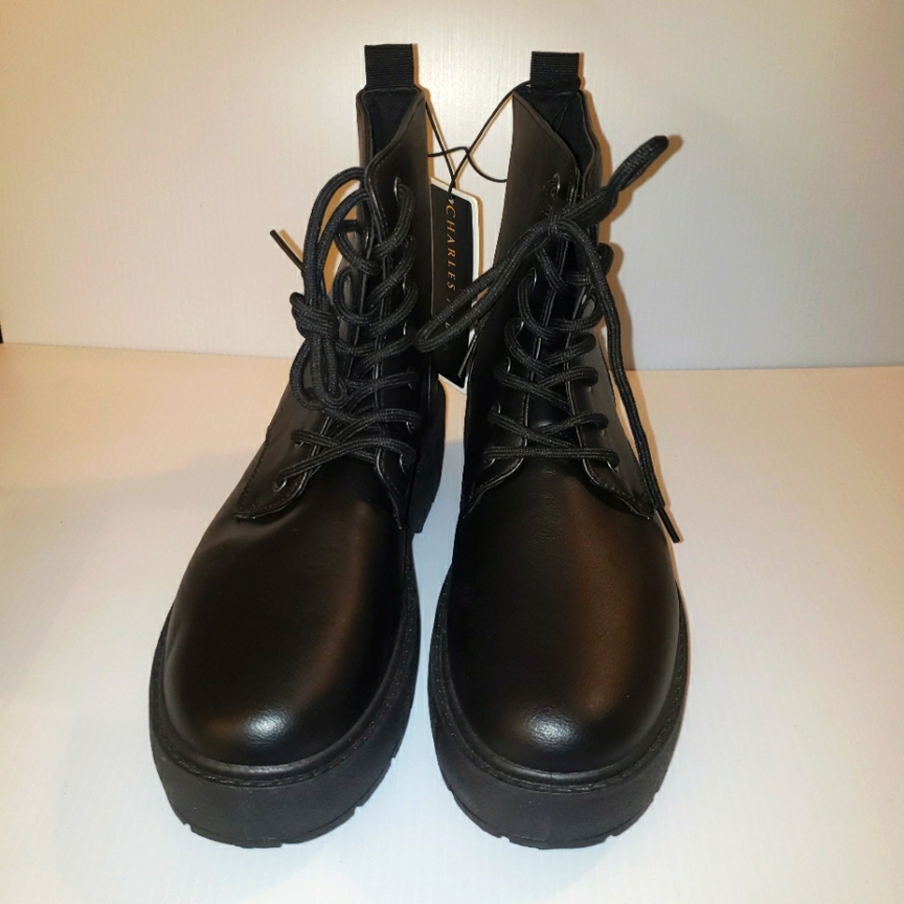 Charles Albert Platform Lug Combat Boot